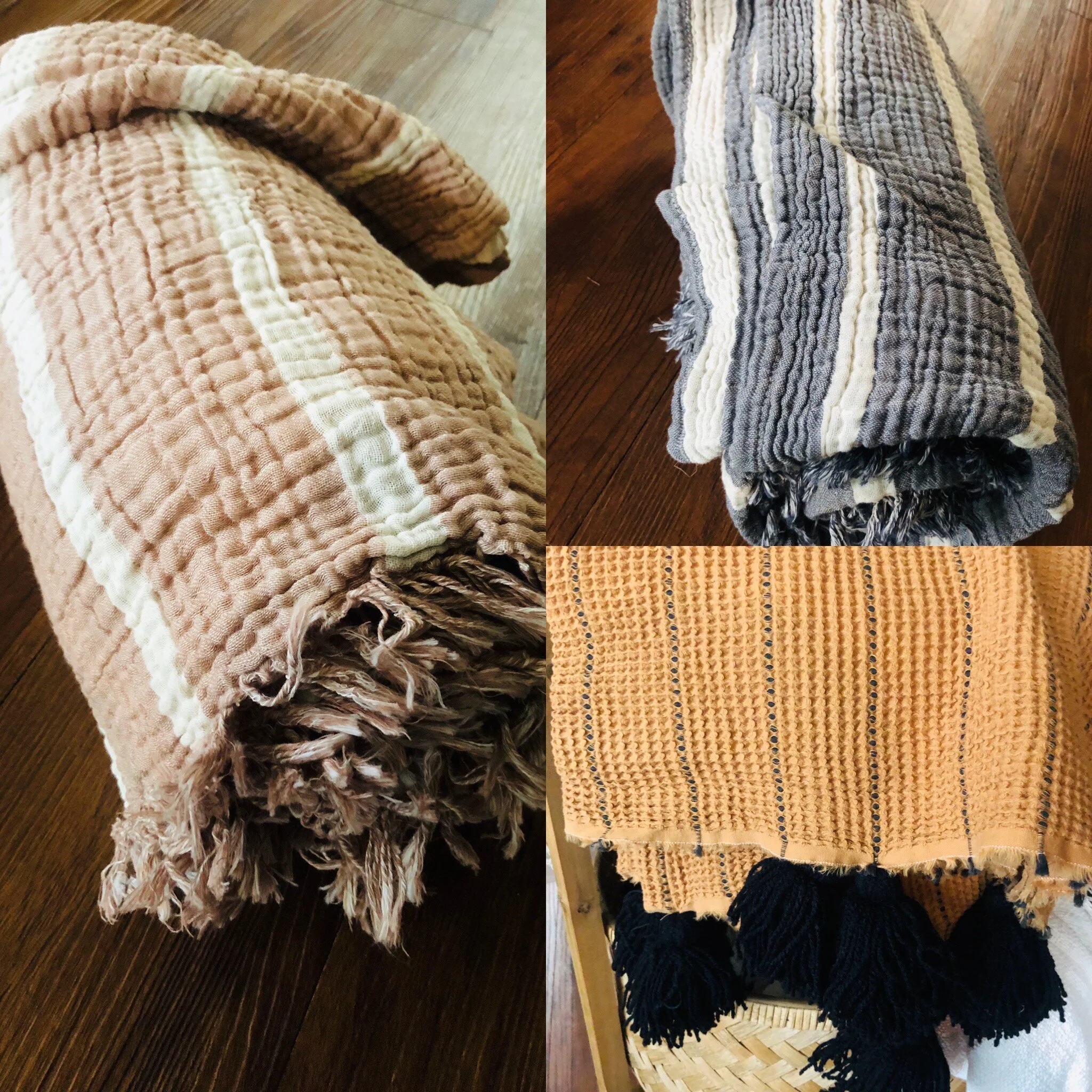Olive & Loom Throws