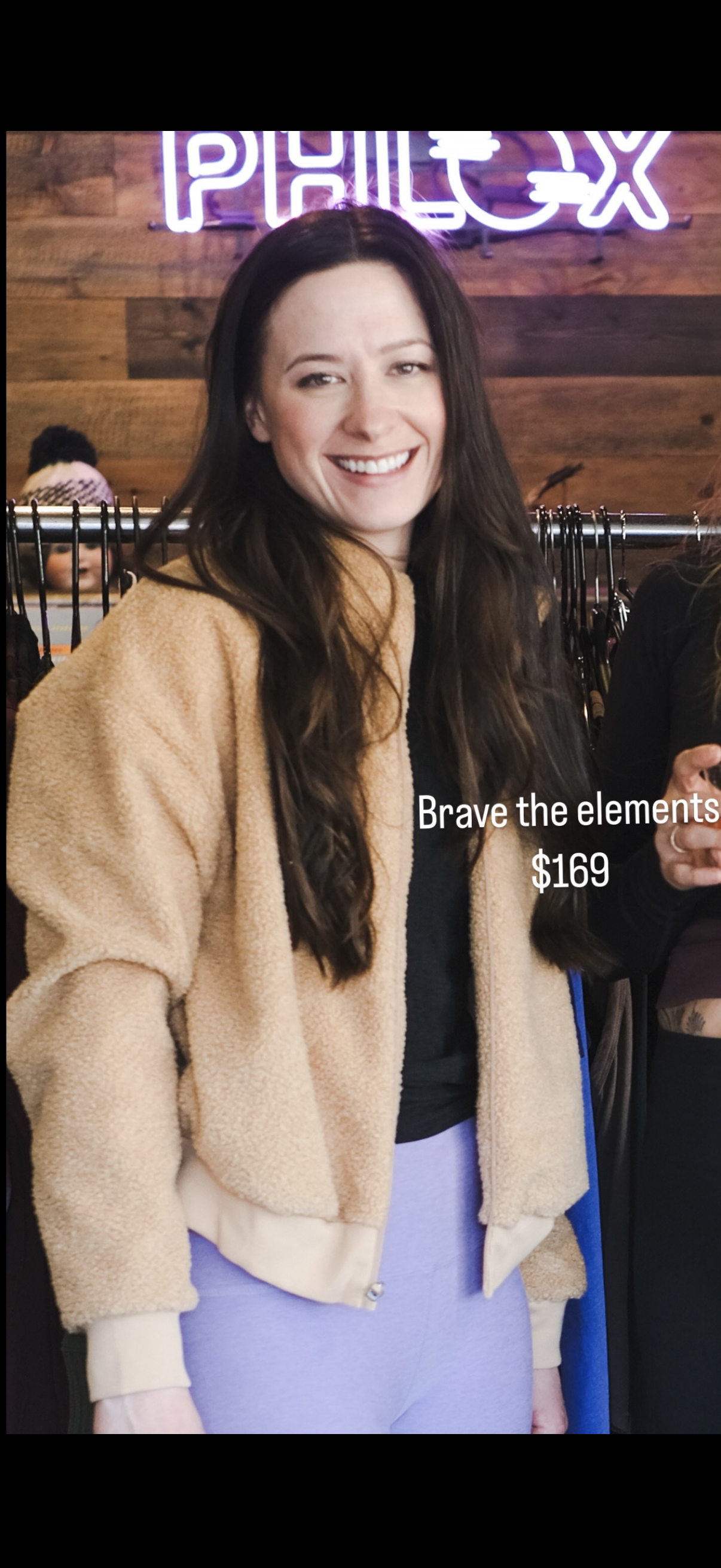 Brave The Elements Sherpa Bomber