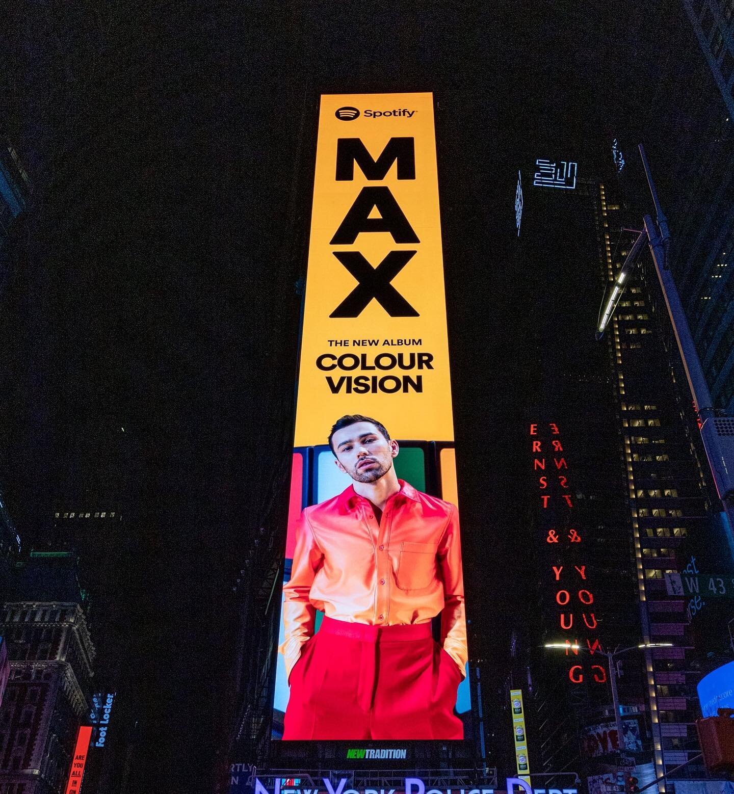 Another day another billboard #Colourvision #timessquare
