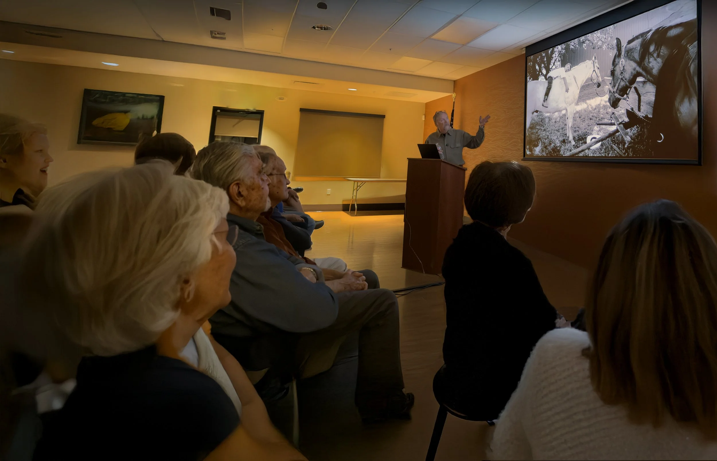 Richard Olsenius Speaks to Camera Club