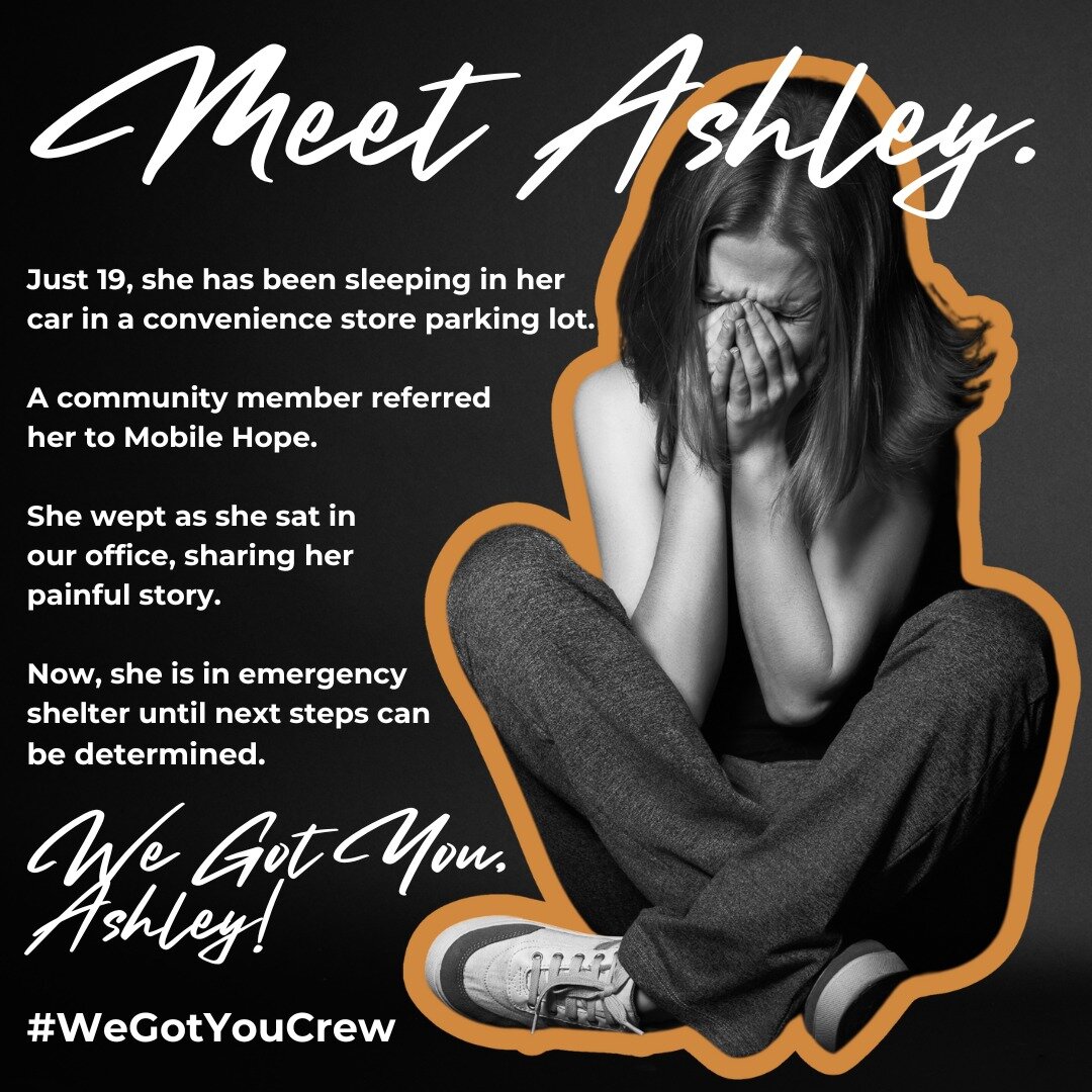 To follow Ashley's story, join our &quot;We Got You Crew&quot;--we're a group of change-makers committed to transforming the lives of homeless and at-risk youth. Join through the link in profile. #WeGotYouCrew #endyouthhomelessness #loudoun #loudounc