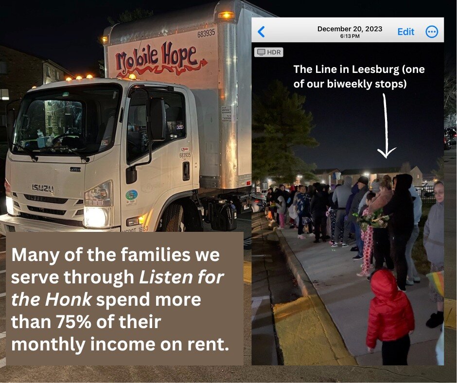 #listenforthehonk #leesburg #loudouncounty #affordablehousingcrisis #foodinsecurity #Loudoun #homelessprevention #mobilehope #mobilefoodpantry #diaperneed #EndDiaperNeed #leesburgva #loudouncountyva #foodpantry #buildfoodsecurity