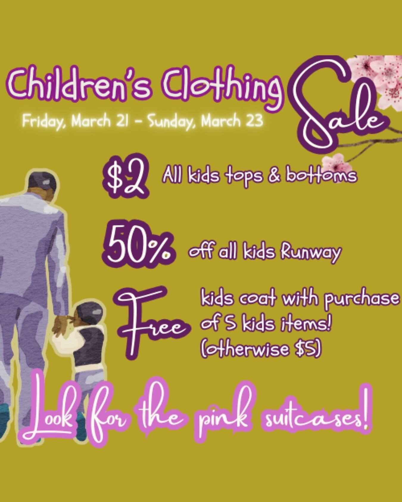 🌟 Exciting News! 🌟

Get ready for some serious savings on adorable kids&rsquo; clothing at Graffiti And Silk! Starting tomorrow through the weekend, we&rsquo;re having a massive sale you won&rsquo;t want to miss!

👚 $2 tops and bottoms for your li