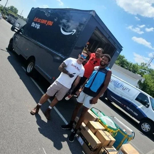Amazon trucks arrived daily, filled with notebooks, pencils, and markers every color of the rainbow!