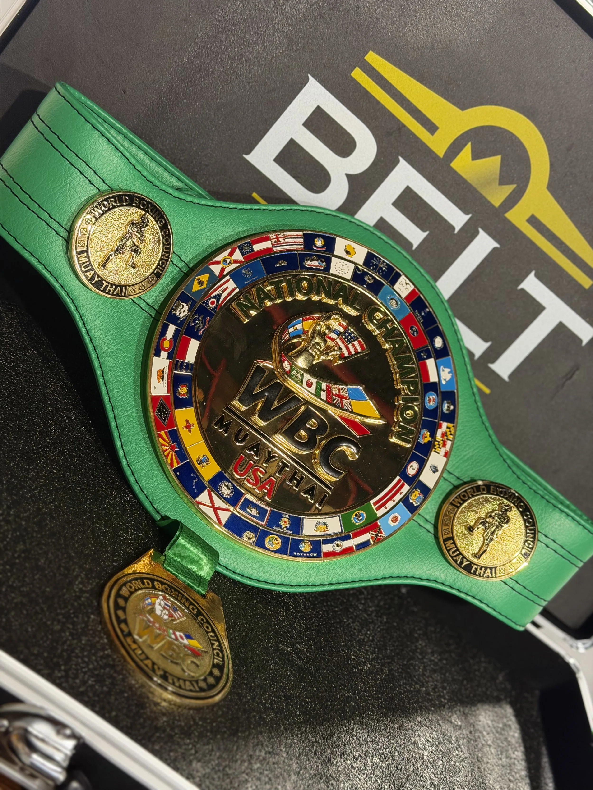 WBC MuayThai USA Professional National Super Featherweight Title