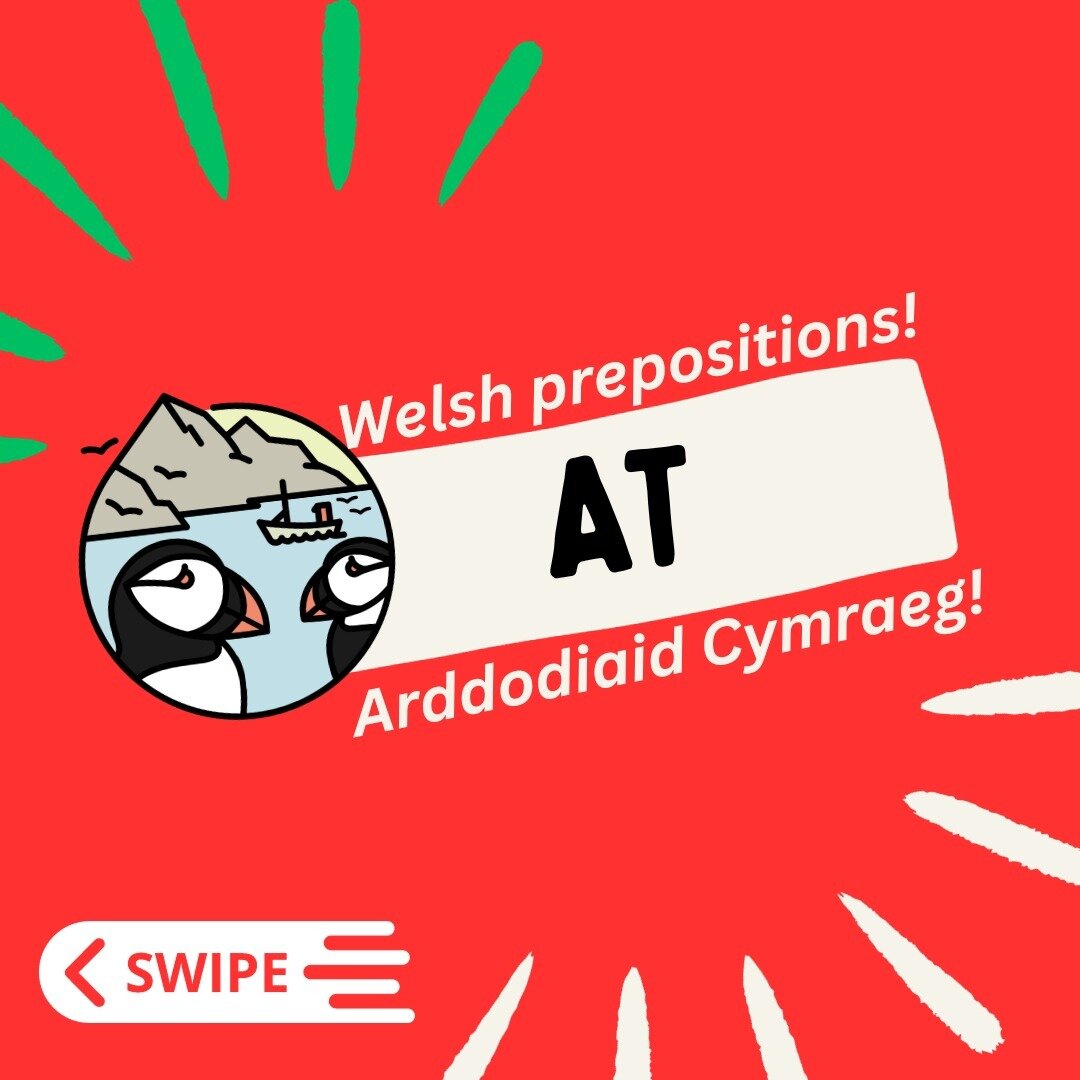 AT often means 'to' or 'towards' #yngymraeg. Here are a few examples. Remember that prepositions conjugate in Welsh, meaning that we need different forms to match the pronoun we're using. 

ata i (to me)
aton ni (to us)
atat ti	(to you)
atoch chi (to