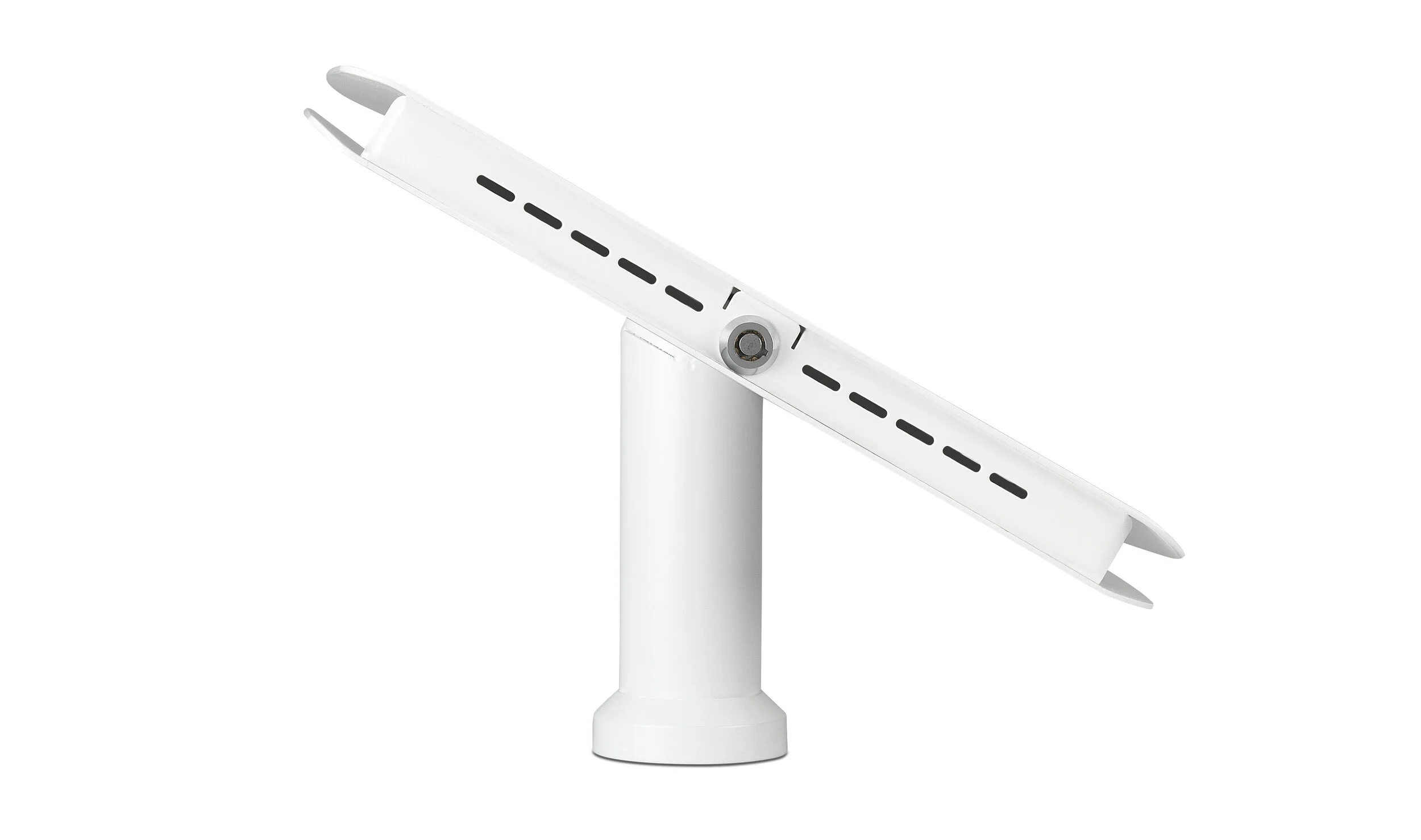 ipad pro desk stand in white