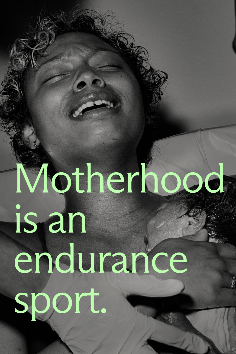 Needed x 'Motherhood is an Endurance Sport' Campaign