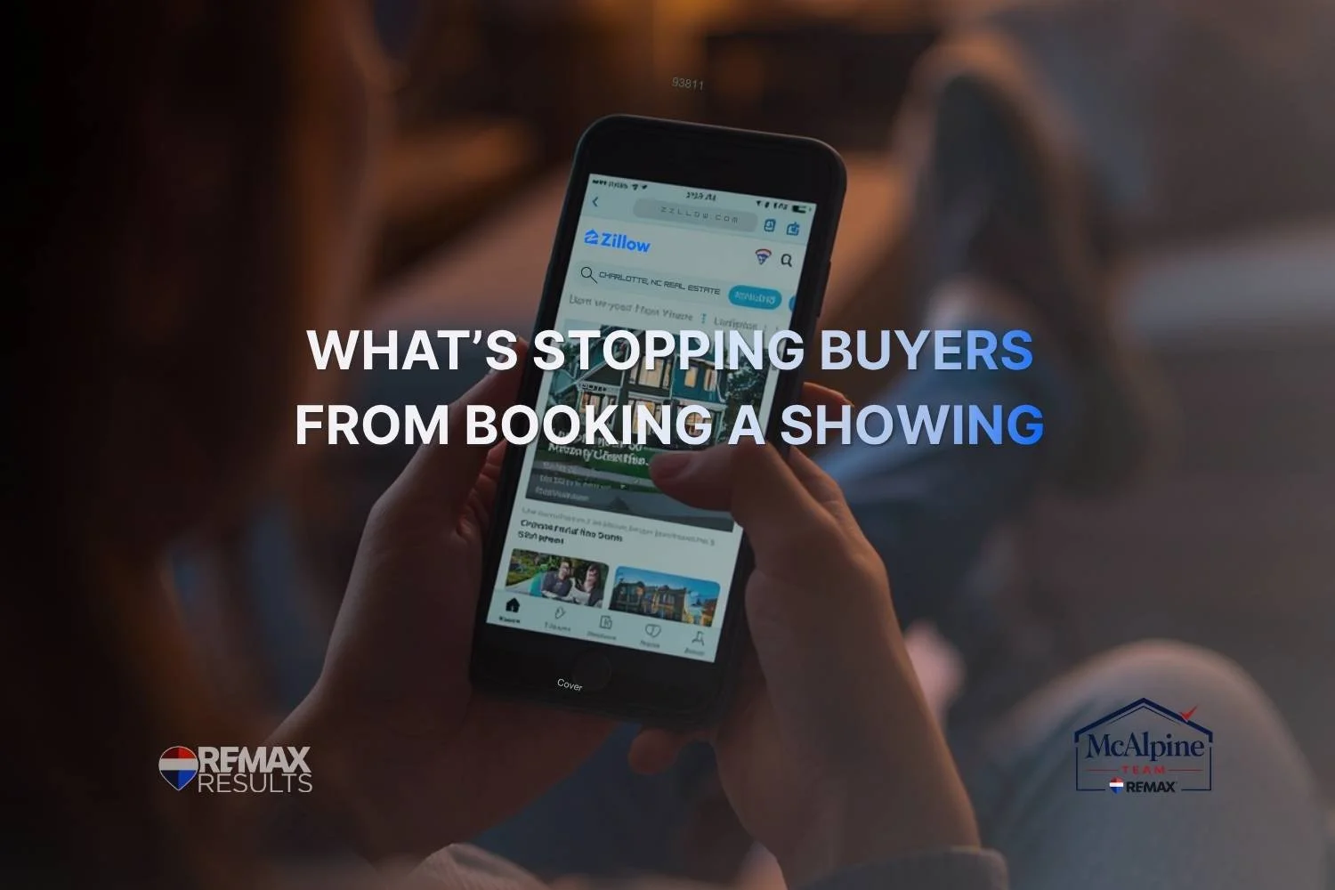 home seller reviewing listing on phone and wondering why there are no showings