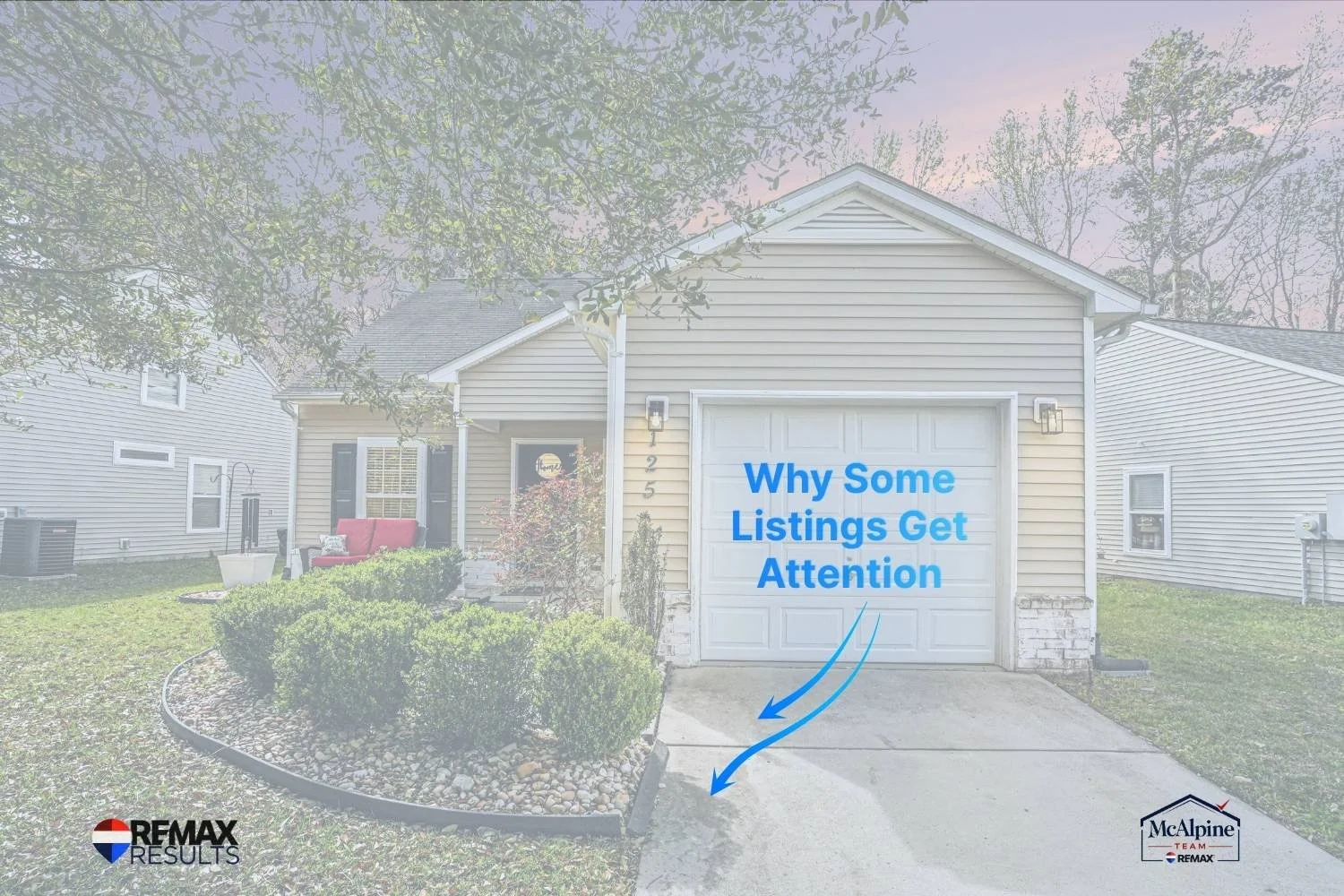 home listing that attracts buyer attention with clean exterior and strong presentation