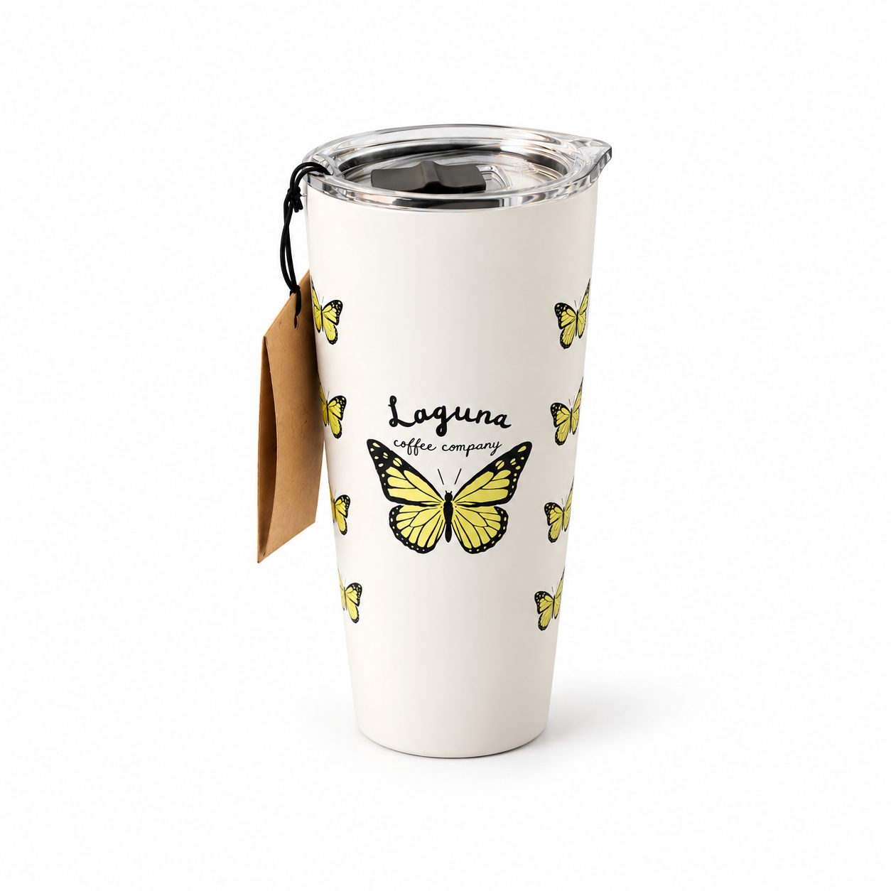 Laguna Butterfly Insulated Travel Tumbler