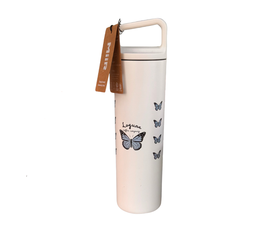 WHITE WIDE MOUTH BOTTLE
