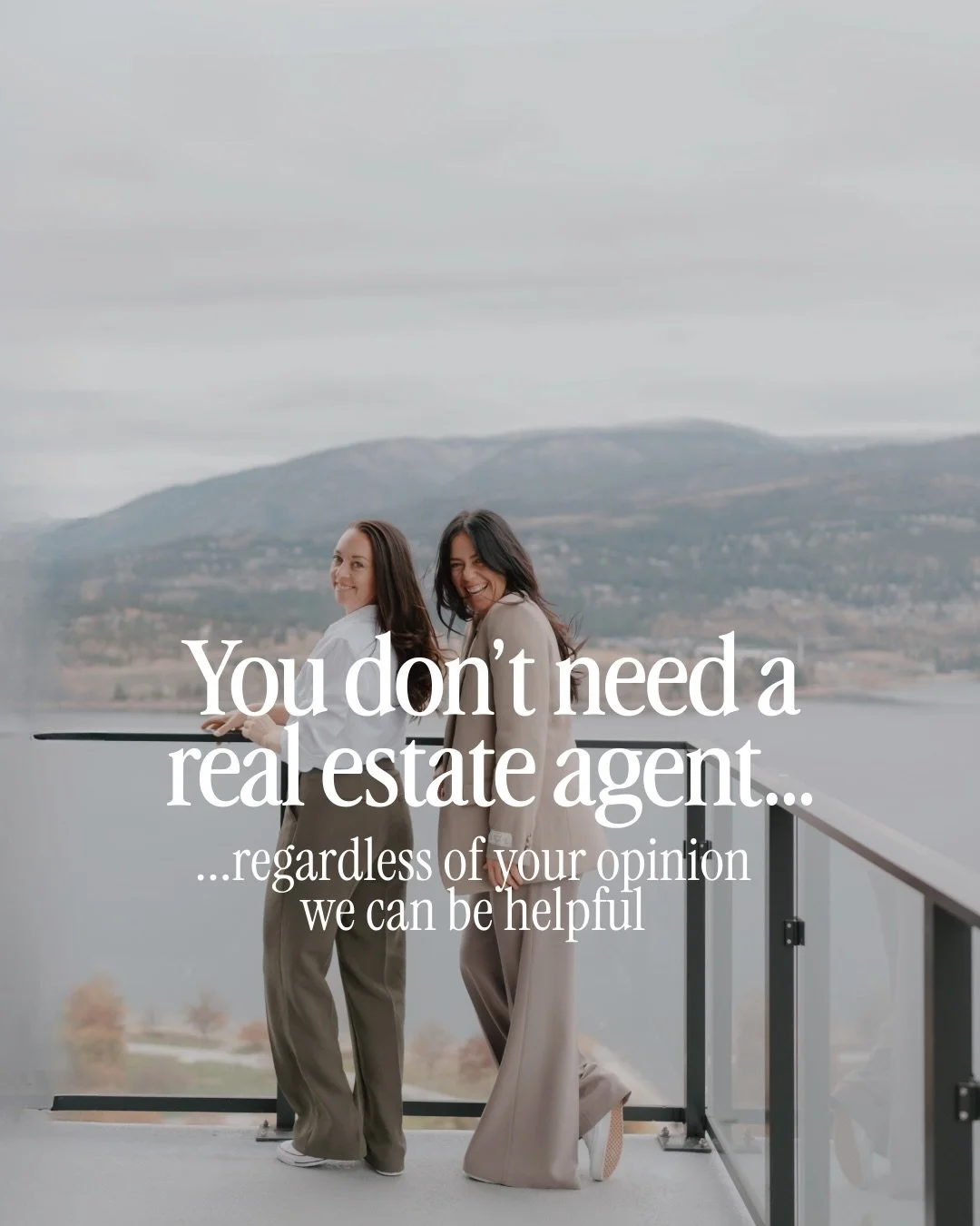 You don&rsquo;t need a real estate agent&hellip; 🙃

&hellip;but swipe to see why you&rsquo;ll probably be glad you hired one.

Turns out we&rsquo;re useful for more than just opening lockboxes and sending you listings you already found on Realtor.ca