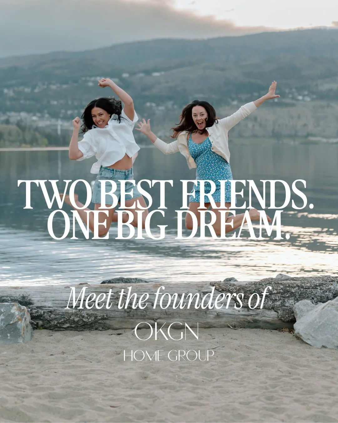 Somewhere between birthday cakes, scraped knees, school photos, and growing up...

These two little girls found their way to each other.

Today we&rsquo;re the founders of OKGN Home Group.  We help people buy, sell, invest, and navigate one of the bi