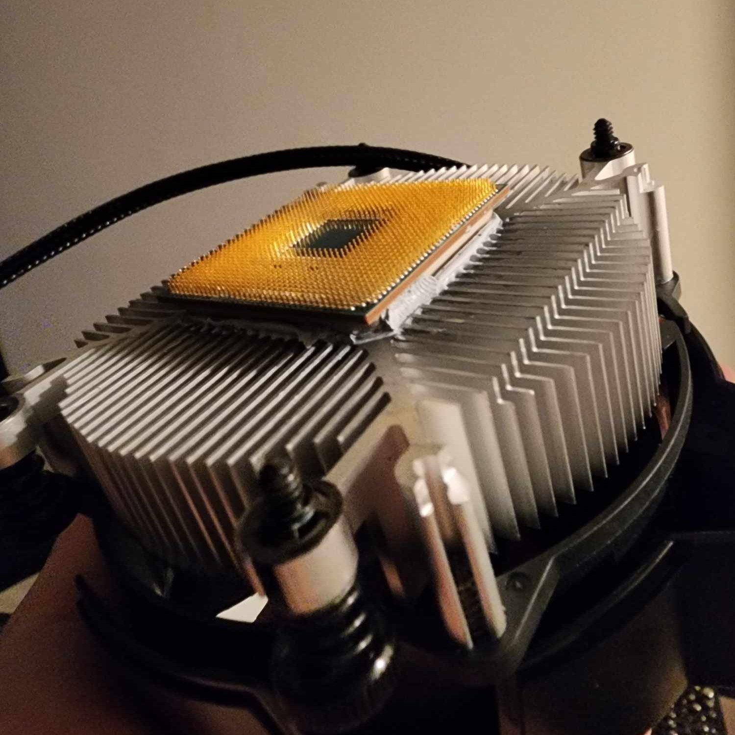 Troubleshooting can produce quite a chase! I may have determined what the problem with this one was😅(No CPUs or coolers were harmed in the process)