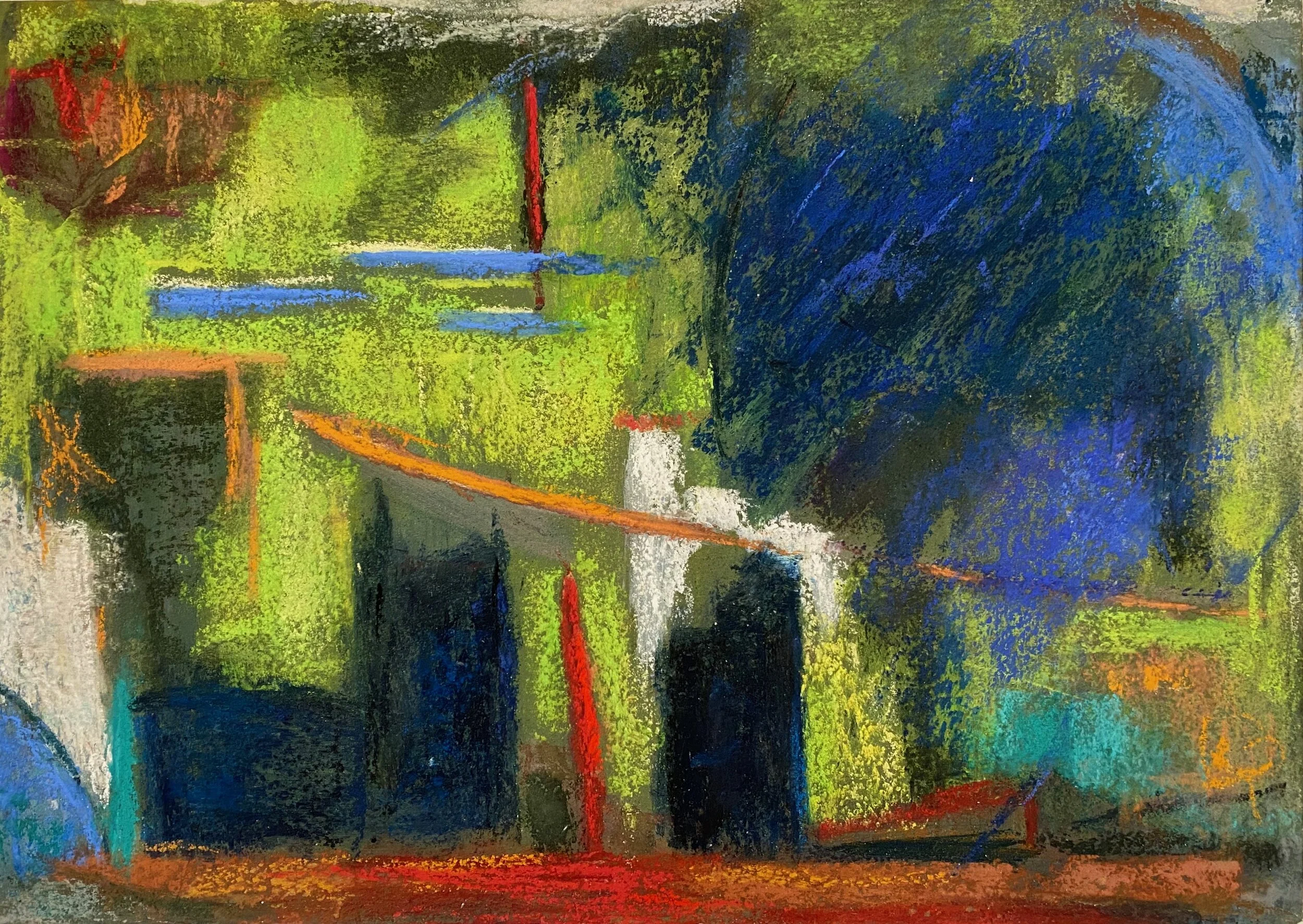 Warehouse: Pastel, 12"x9"