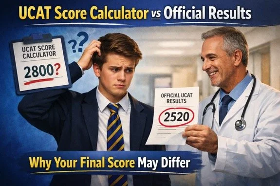 UCAT Score Calculator vs Official Results: Why Your Final Score May Differ