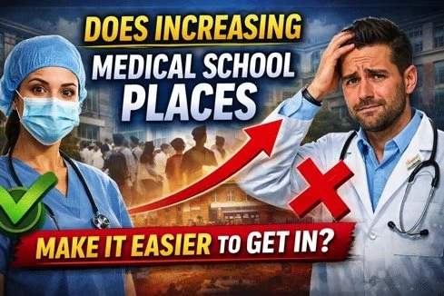Does Increasing Medical School Places Make It Easier to Get In?