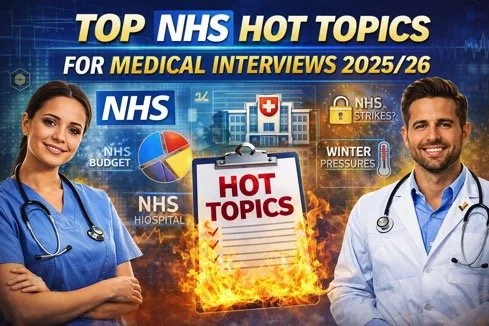 Top NHS Hot Topics for Medical Interviews 2025/26