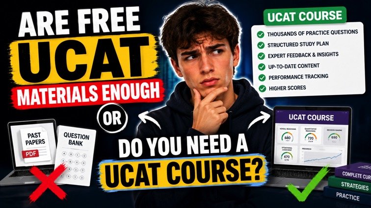 Are Free UCAT Materials Enough or Do You Need a UCAT Course