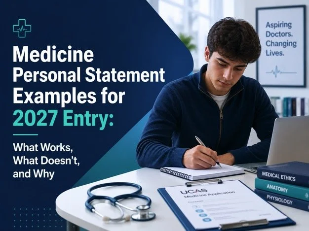 Medicine Personal Statement Examples for 2027 Entry: What Works, What Doesn't, and Why