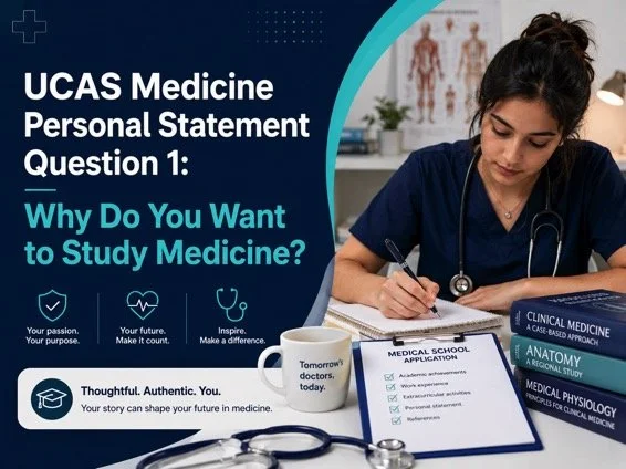 UCAS Medicine Personal Statement Question 1: Why Do You Want to Study Medicine?