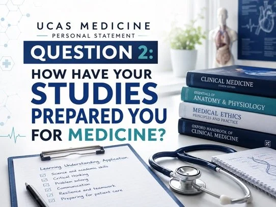 UCAS Medicine Personal Statement Question 2: How Have Your Studies Prepared You for Medicine?