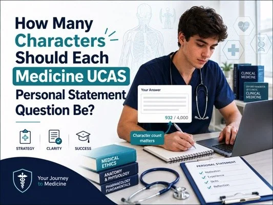 How Many Characters Should Each Medicine UCAS Personal Statement Question Be?