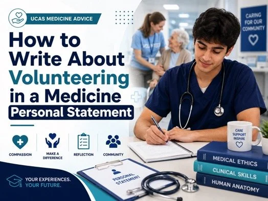 How to Write About Volunteering in a Medicine Personal Statement