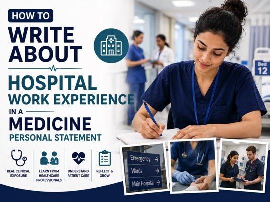 How to Write About Hospital Work Experience in a Medicine Personal Statement