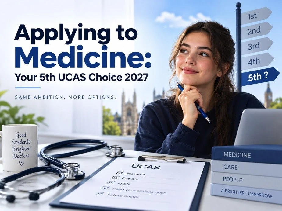Applying to Medicine: How to Choose Your Fifth UCAS Choice (2027 Entry)