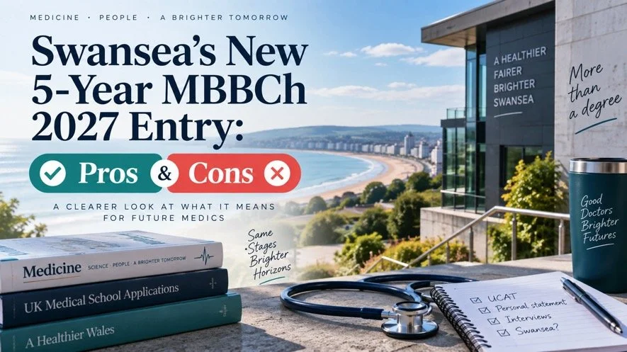 Swansea's New 5-Year MBBCh for 2027 Entry: Is It Worth One of Your Four Medicine Choices?