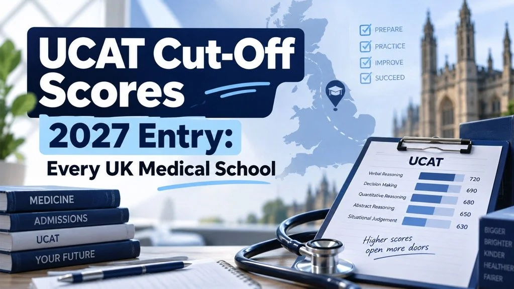 UCAT Cut-Off Scores for UK Medical Schools: A Guide for 2027 Entry
