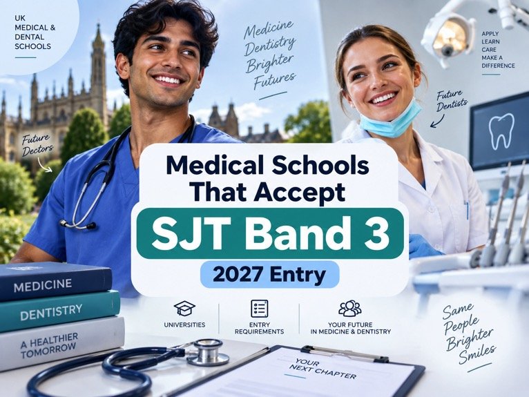 Medical Schools That Accept SJT Band 3: 2027 Entry