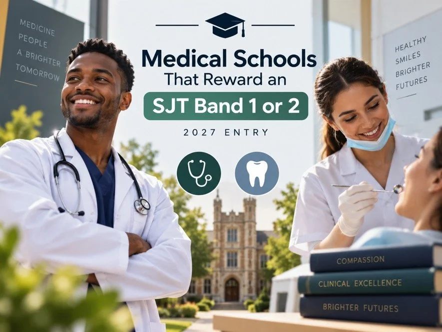 Medical Schools That Reward an SJT Band 1 or 2: 2027 Entry