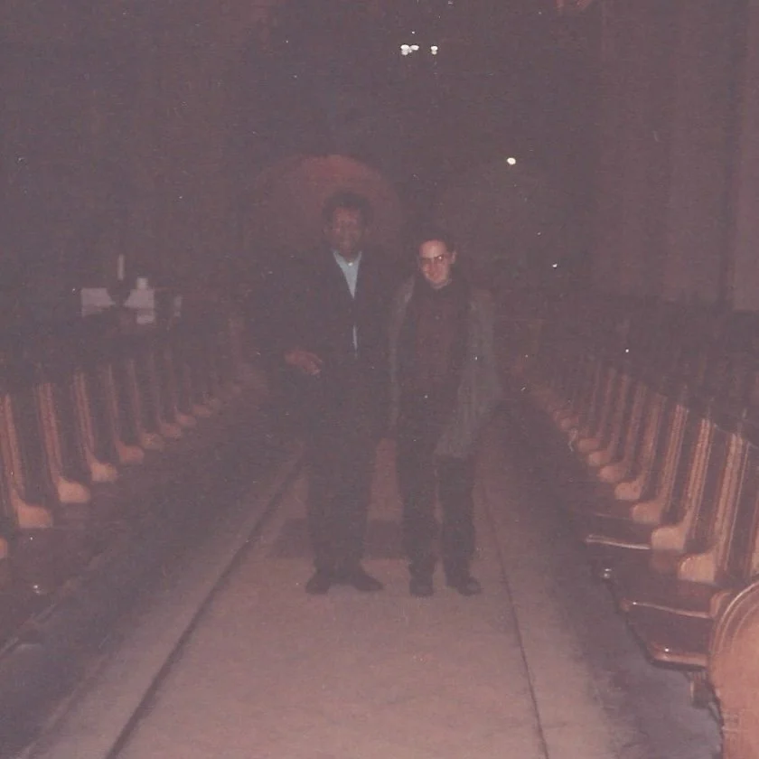 Braxton and Reichman in the Thomaskirche