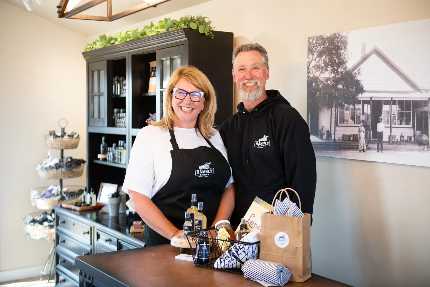 When you shop with Hambly Farms, you&rsquo;re connecting directly with the farmers, makers, and dreamers behind each product. 💜 🌿

Maybe you&rsquo;ve walked our fields, picked a bouquet of lavender, or even participated in a distillation workshop. 