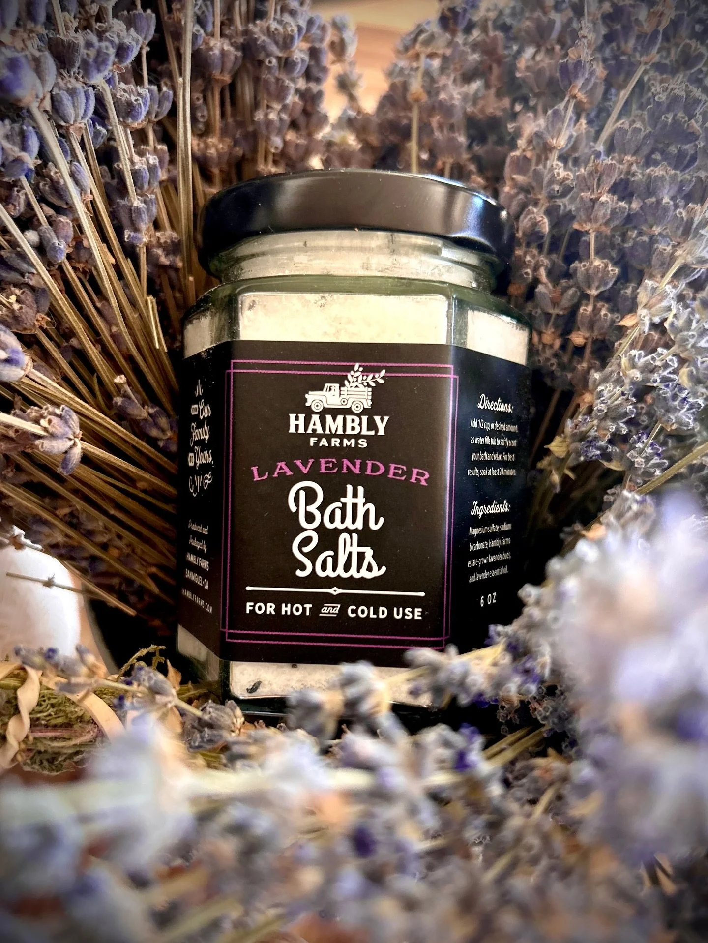 ✨ A little sneak peek at what&rsquo;s coming in our 2025 Holiday Collection&hellip;

Our Lavender Bath Salts are back!! 🛁💜

We only offer these once a year, and they&rsquo;re one of our most requested products for a reason. Handcrafted with mineral