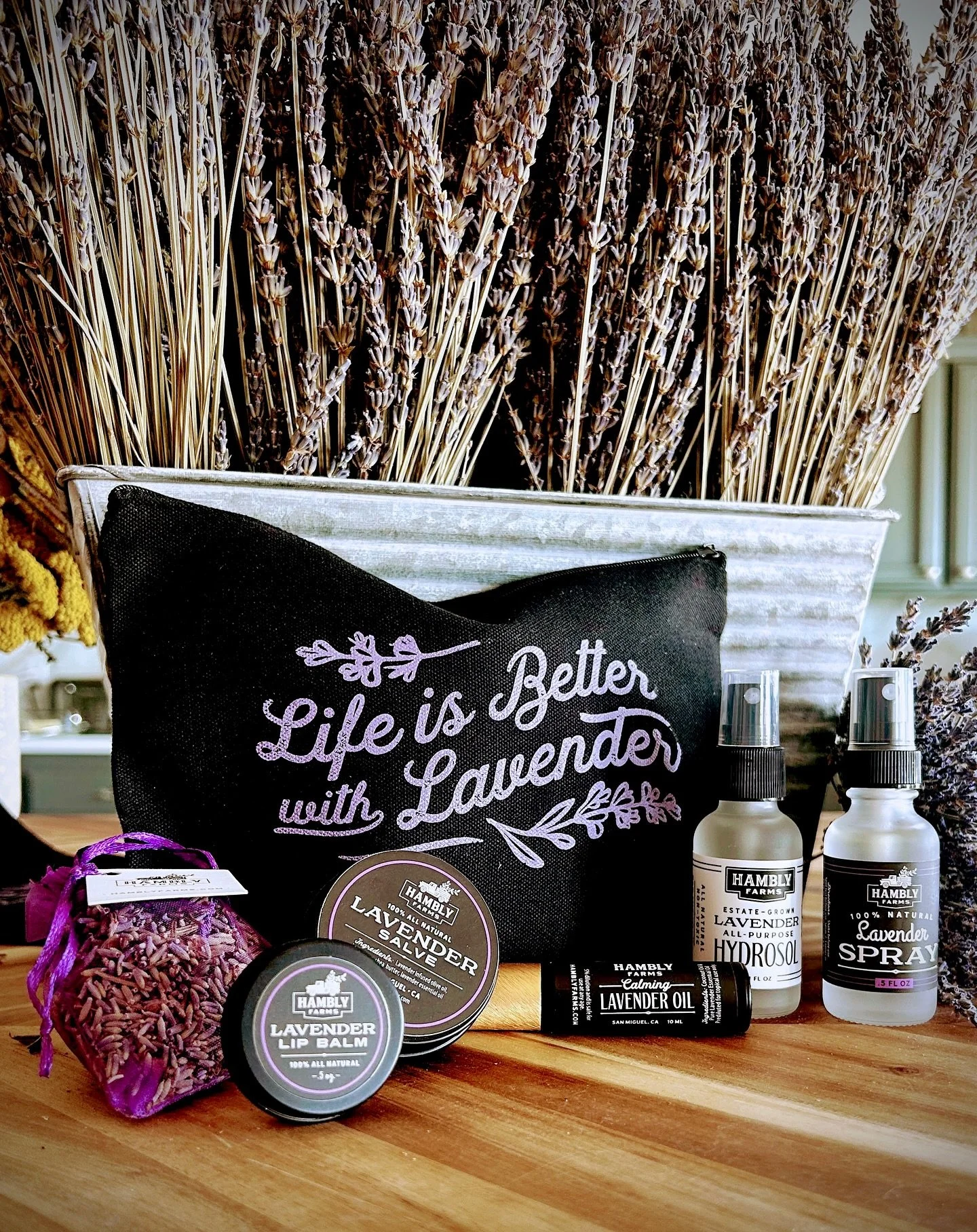 Calm, to-go. ✈️🌿

Meet our Travel Size Lavender Collection, made for those who believe peace shouldn&rsquo;t stay home when you getaway.

Each set includes TSA-friendly versions of our most-loved lavender essentials, from hydrosol to salve and our c