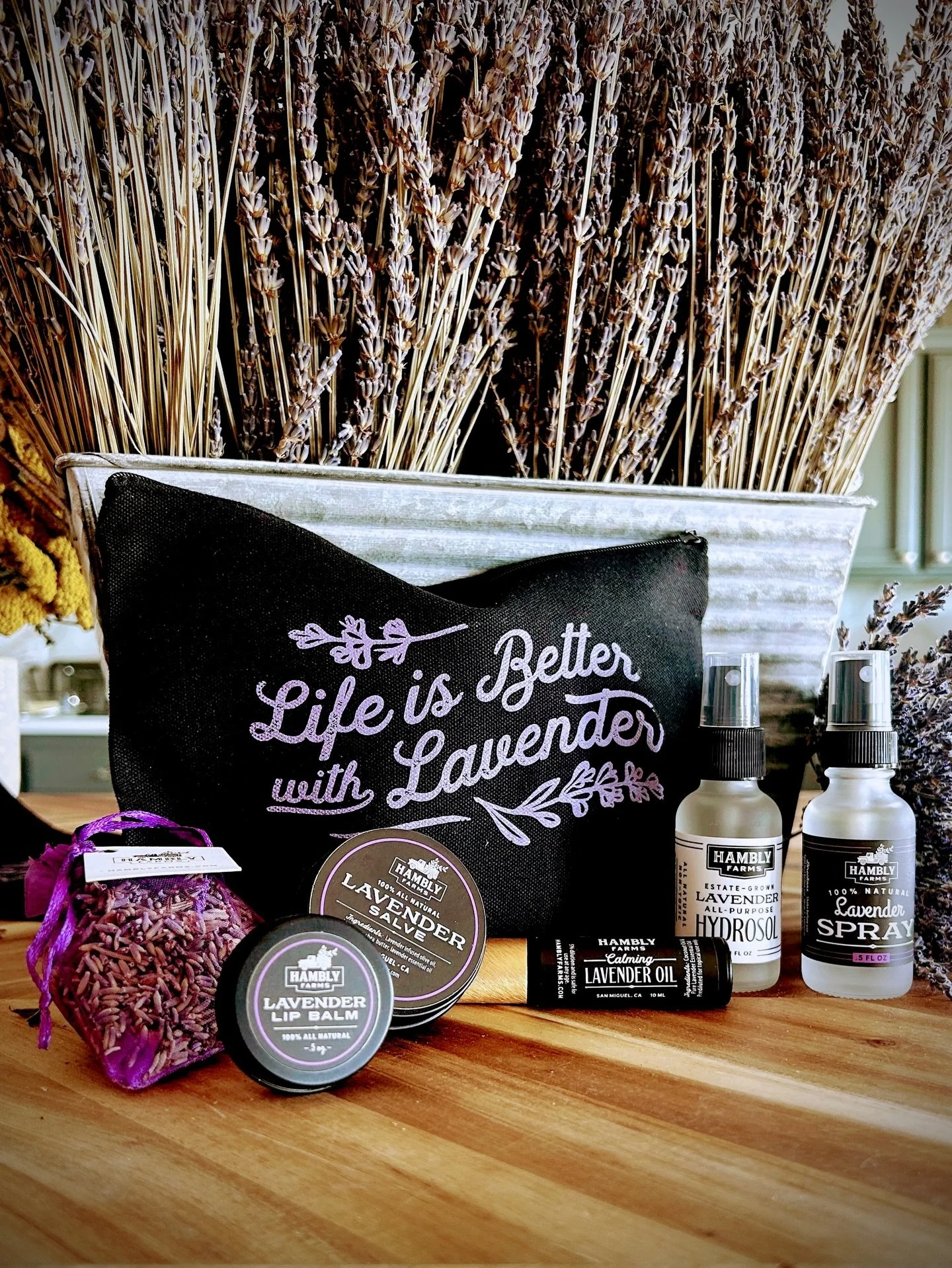 Meet our Lavender Travel Collection: A ready-to-gift set designed to bring calm wherever life takes you. 💜

Why people love it:
✔️ TSA-friendly lavender essentials
✔️ Calming, non-toxic products made with estate-grown lavender
✔️ Supports rest and s