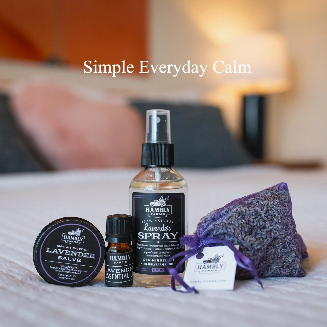 Three ways I use lavender almost every day:
&bull; Before the day gets busy- Lavender Room/Linen Spray for your room for a fresh start
&bull; A midday hydration- Lavender Salve works wonders on your hands, cuticles and heels
&bull; An evening calm- R