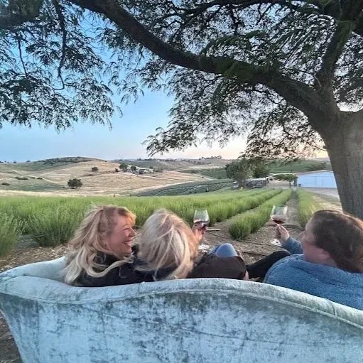 Hambly Lavender Farm - Sunset on the Couch