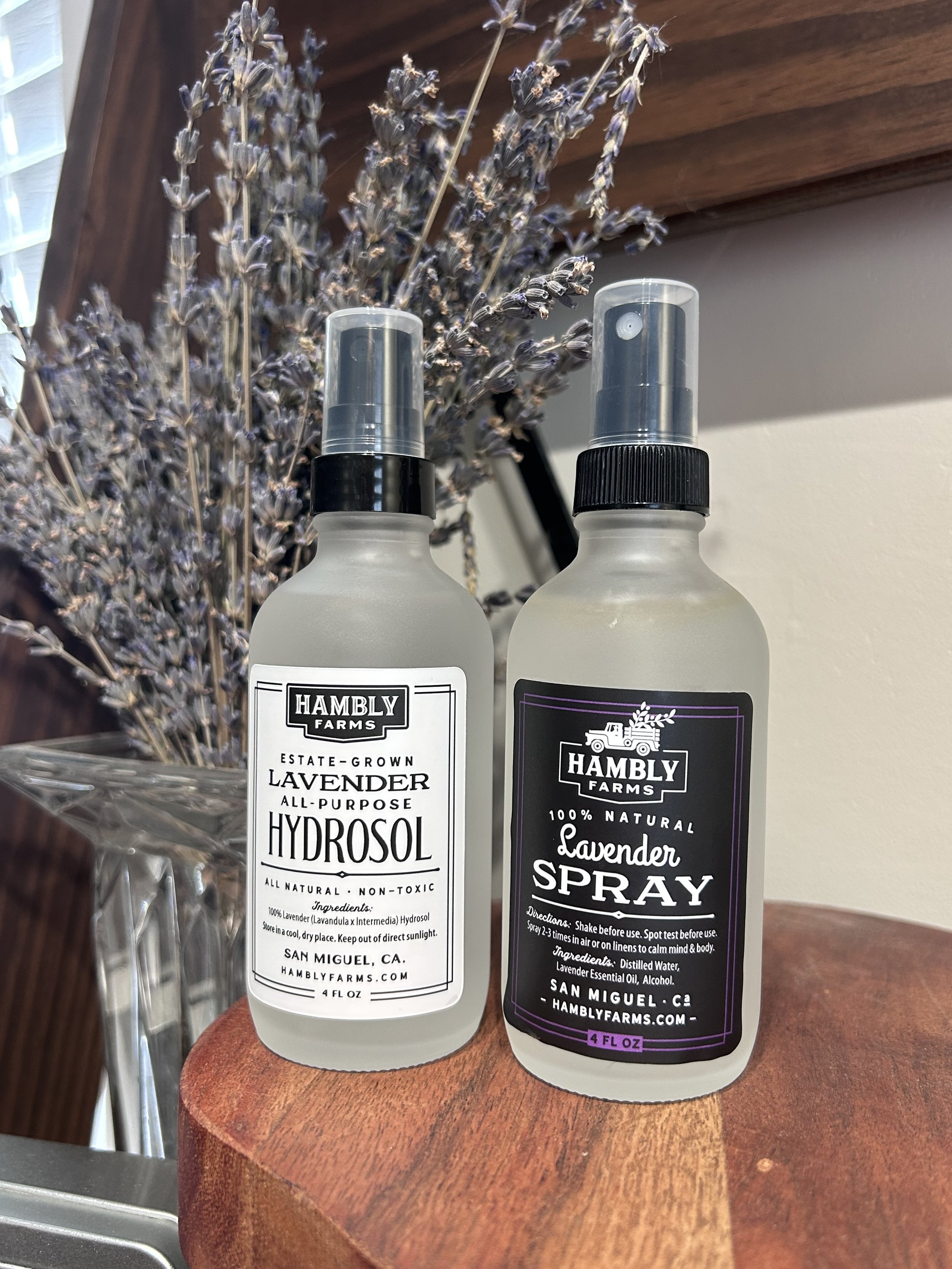 Double Spray Set- Lavender Room/Linen and Lavender Hydrosol