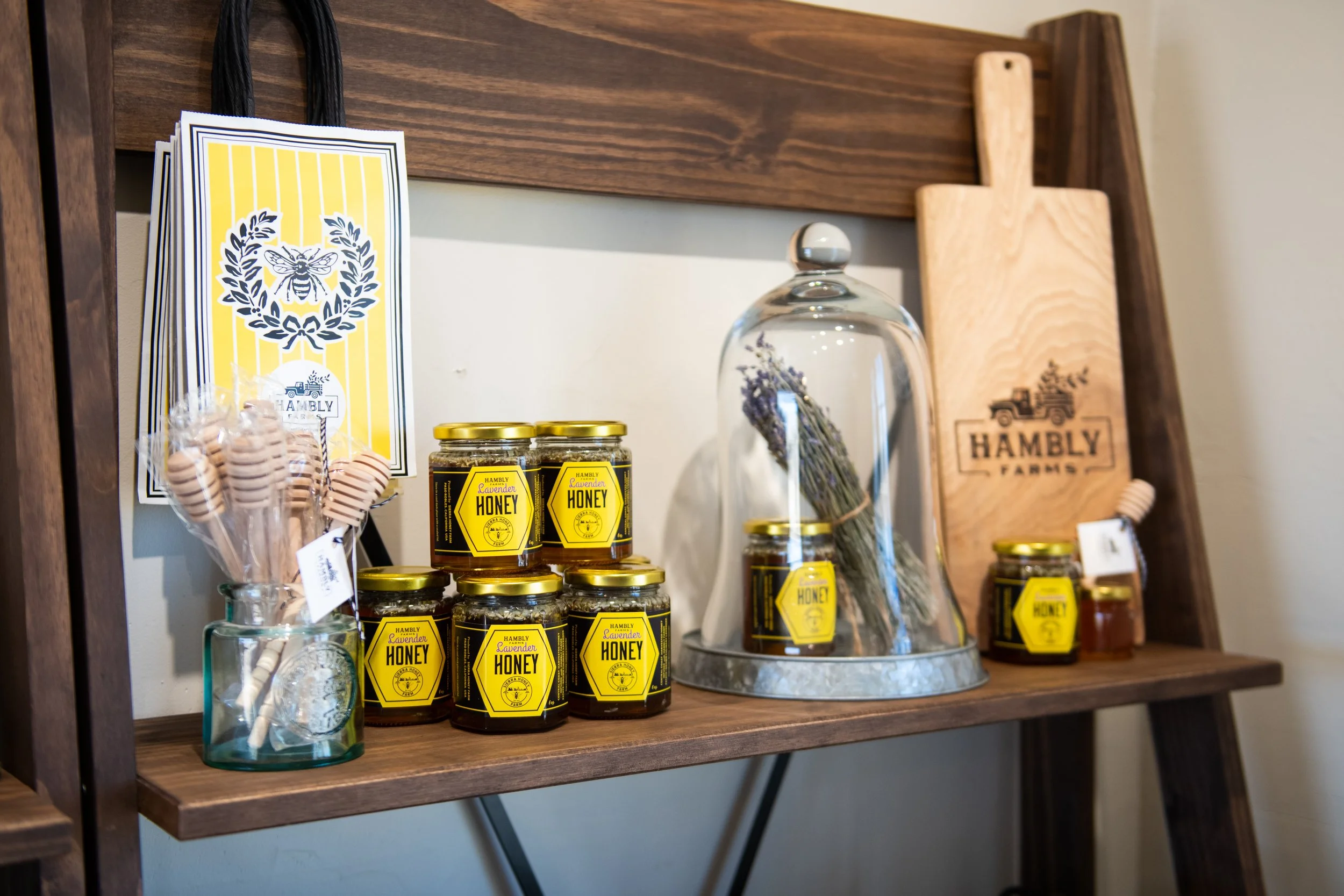 Lavender Infused Honey at Hambly Lavender Farm