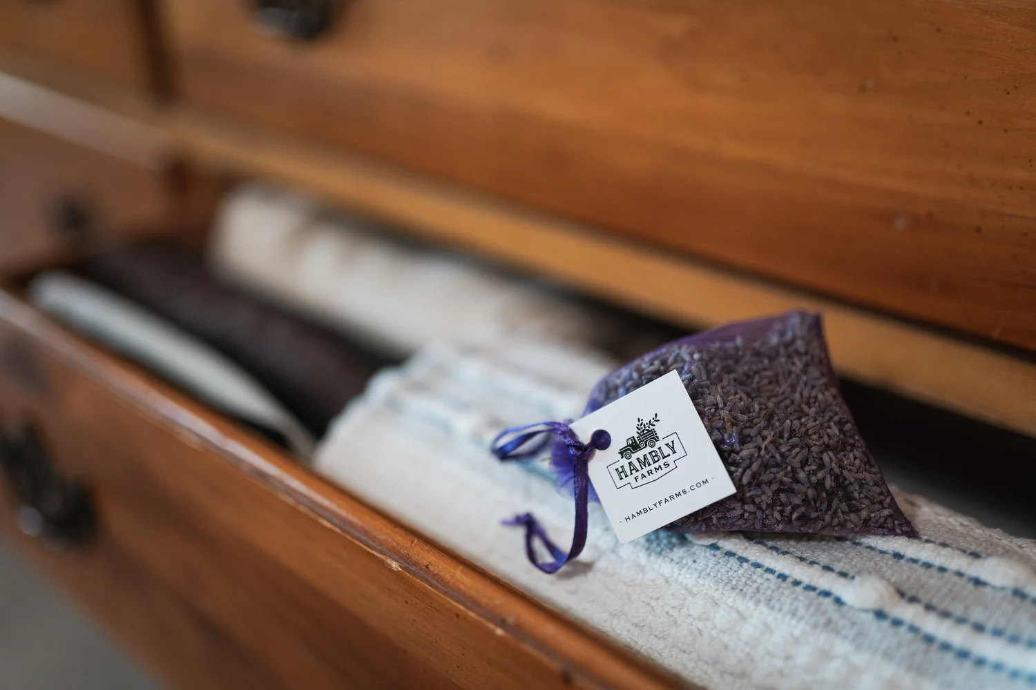 Lavender Sachets | Natural, USA-Grown Lavender for Drawers