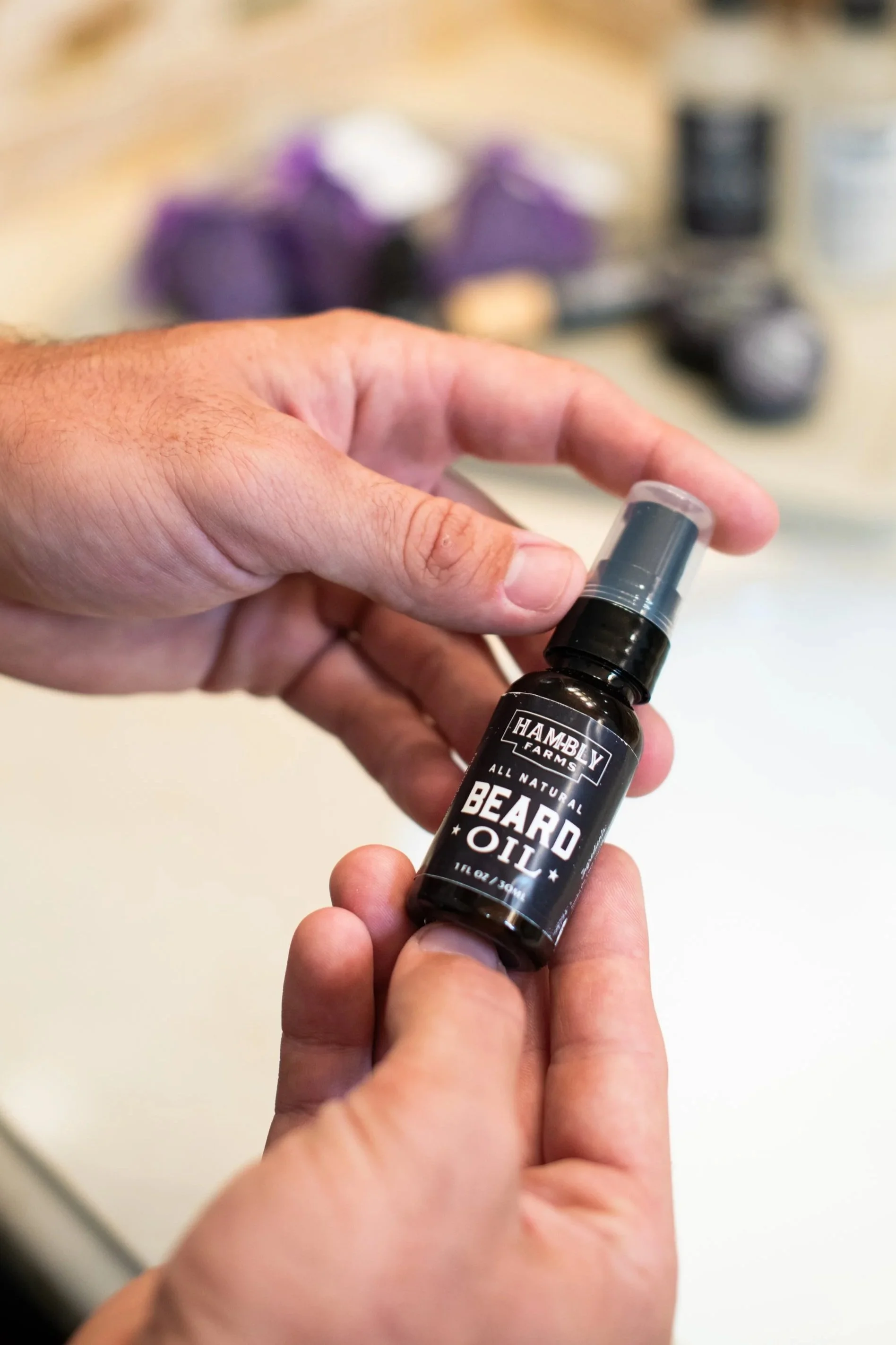 NEW! Lavender + Sandalwood Beard Oil
