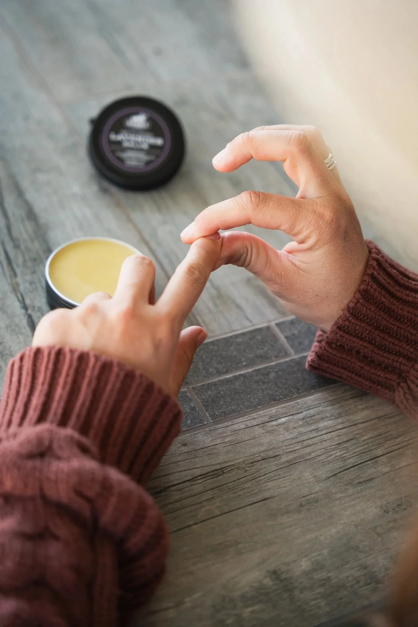 Lavender moisturizing salve for cuticles