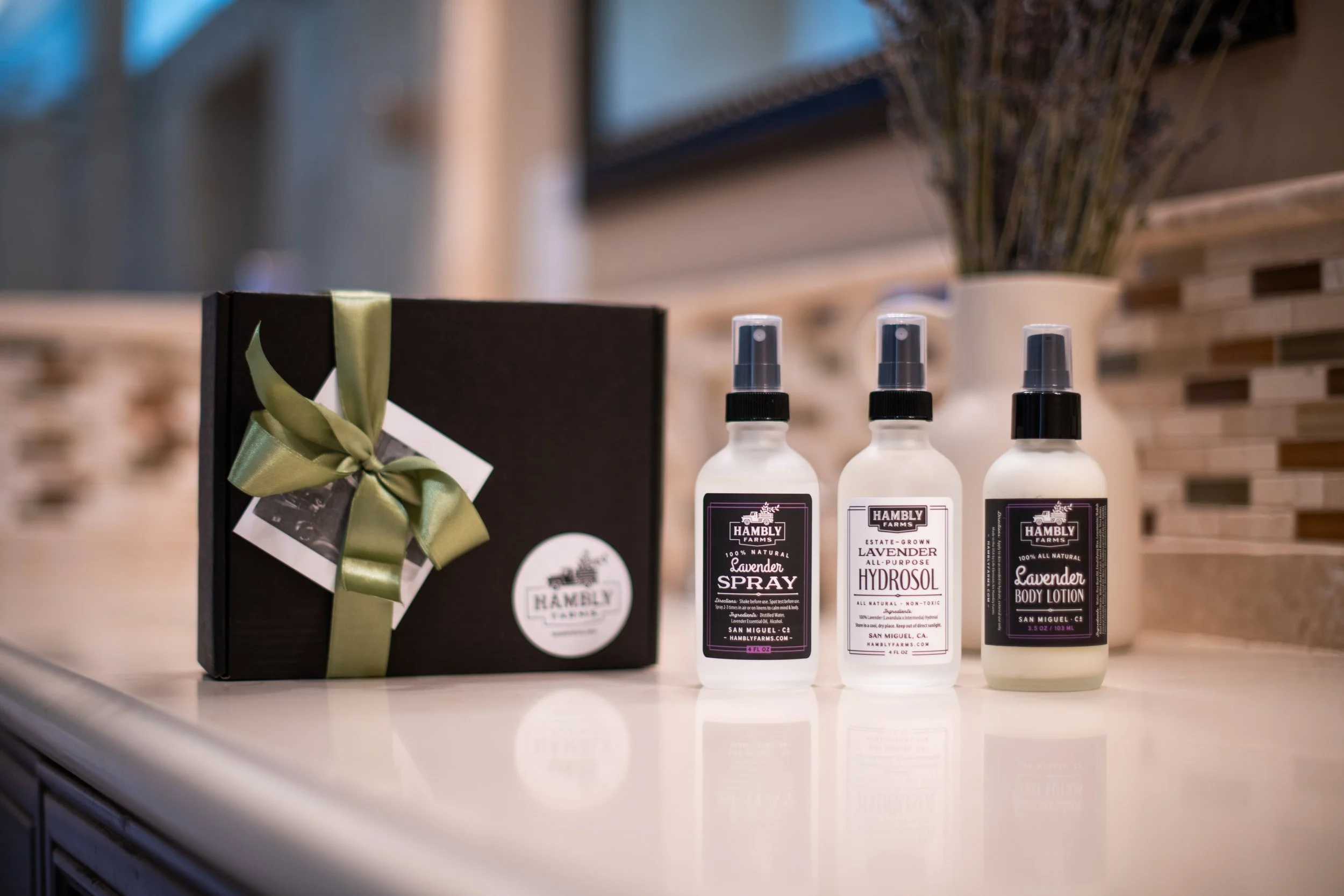 Lavender Body & Home Trio