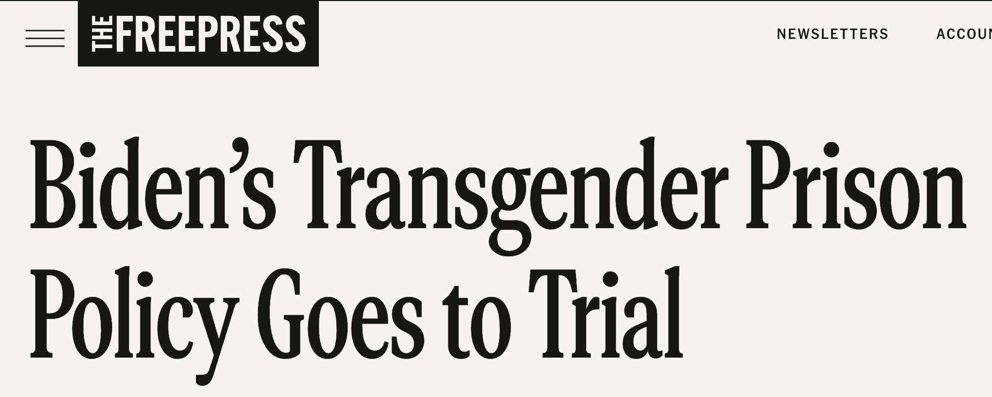 WoLF quoted in freepress story on men in women’s prisons.