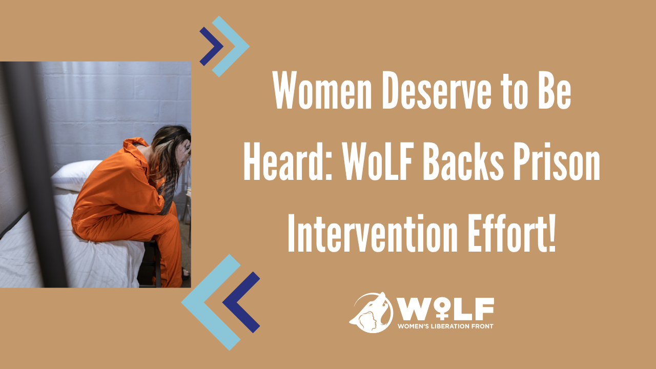Women Deserve to Be Heard: WoLF Backs Prison Intervention Effort!&nbsp;